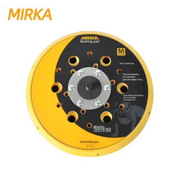 MIRKA – meuleuse électrique pneumatique, plateau rond de 6 pouces, accessoires de Base pour Machine à papier de verre, 150mm 