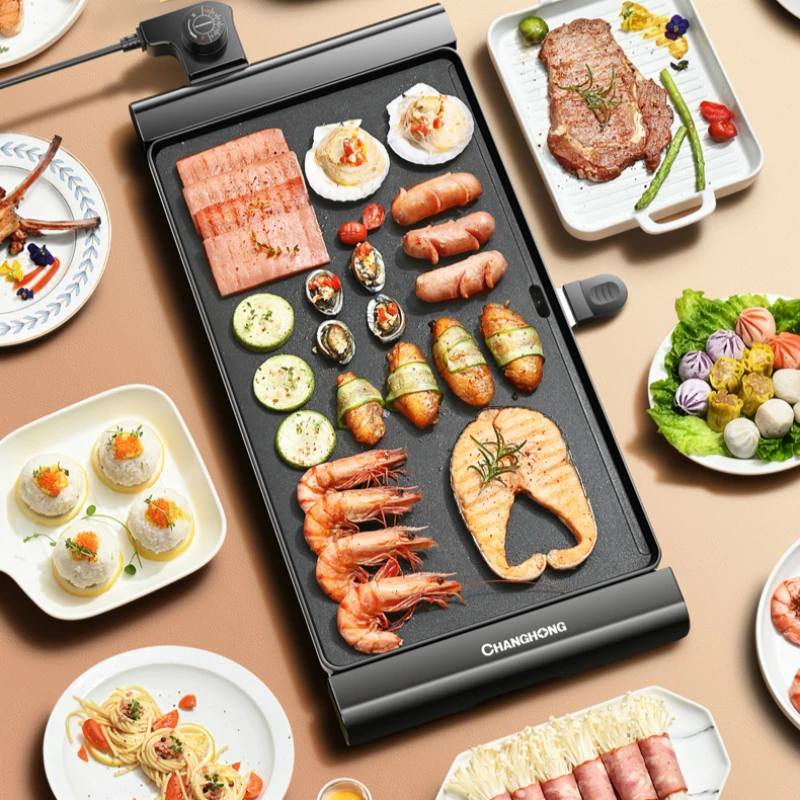 Jrm0226 Electric Barbecue Grill Household Smokeless Electric Grill Pan