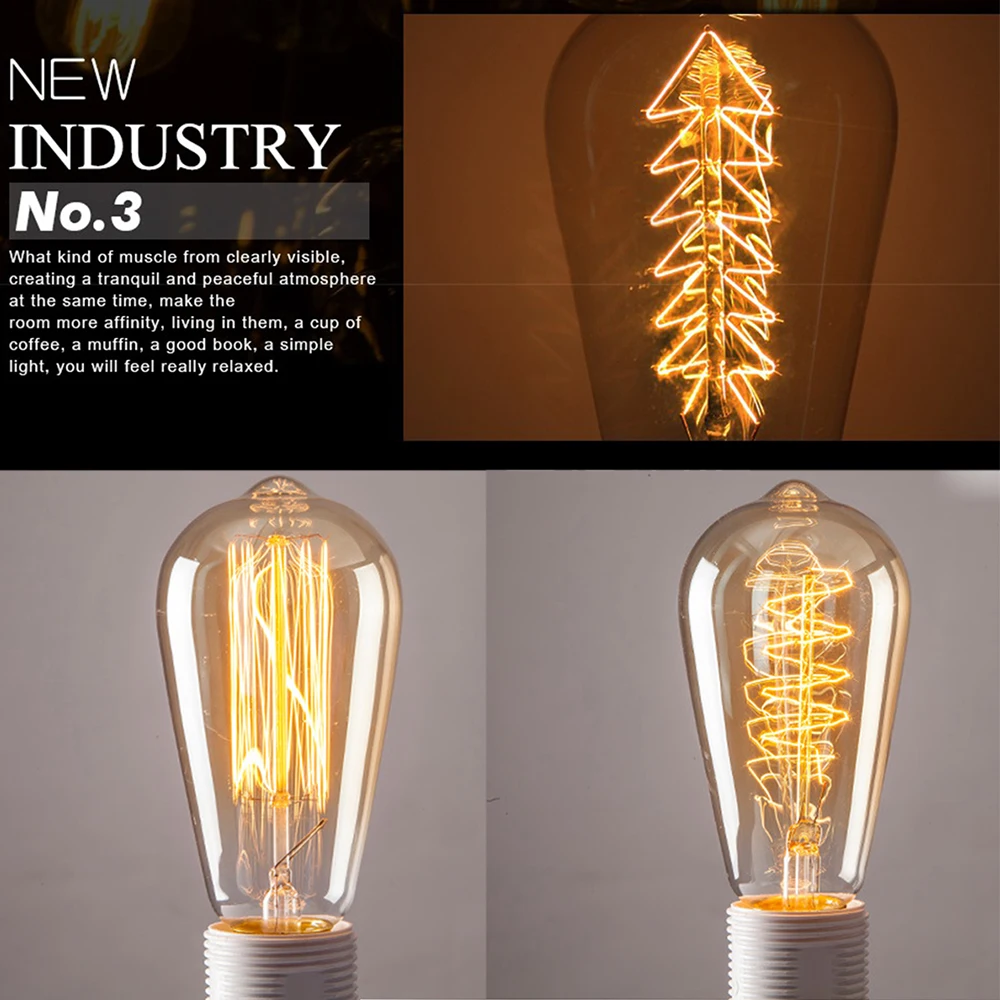 Retro Edison Bulb 12