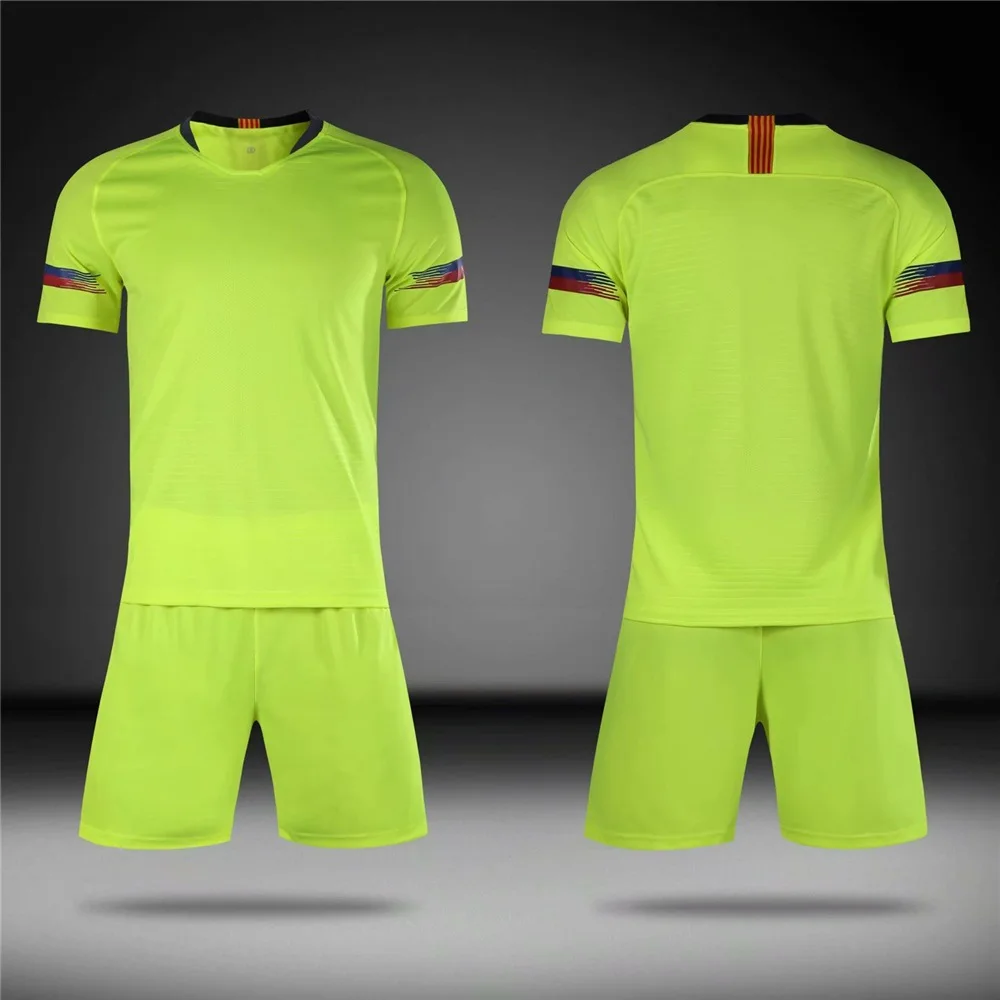 Футбольные футболки с короткими рукавами для мальчиков; Survetement; детские спортивные костюмы; детские футбольные комплекты по индивидуальному заказу; Униформа; Бесплатные Носки - Цвет: Серый