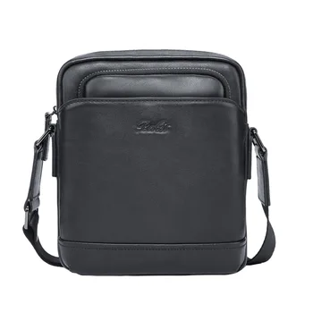 

Famous design Men Portable Shoulder Messenger Bag Genuine Leather Briefcase Office Business Work bag Male Handbag Crossbody bag