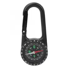 Открытый компас портативный цинковый сплав карабин дизайн Компас для кемпинга Туризм треккинг путешествия Навигация Компас наружные инструменты