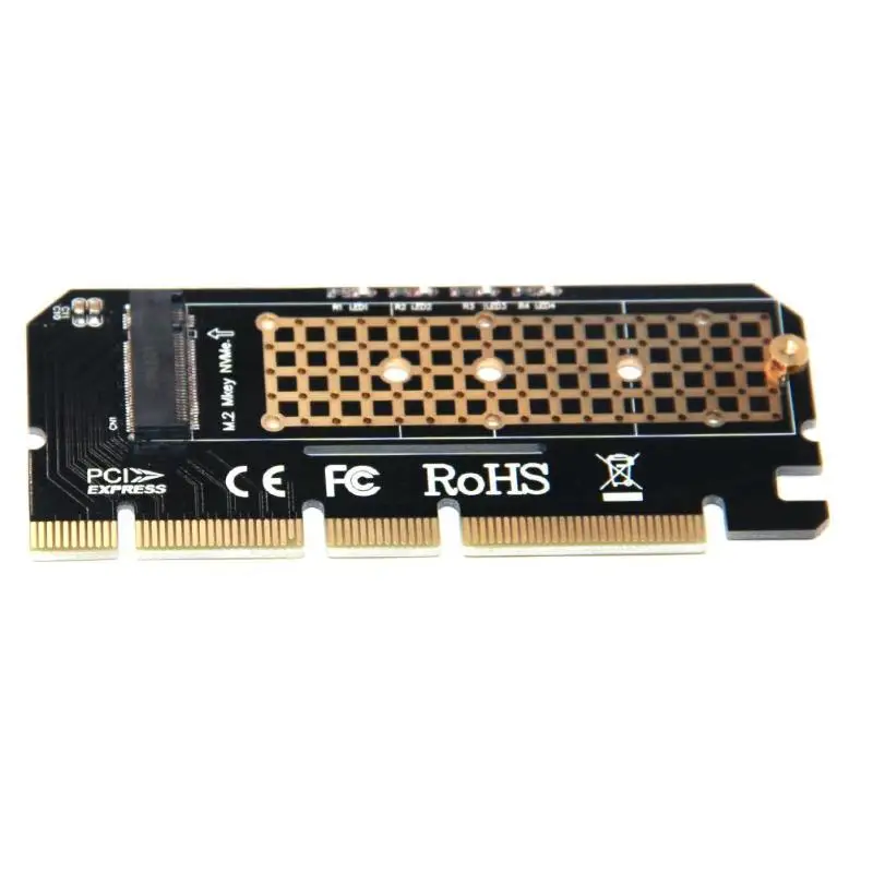 NVMe SSD адаптер карта M.2 к PCI-e 3,0X16/X8/X4 твердотельный накопитель конвертер M-Key карта расширения