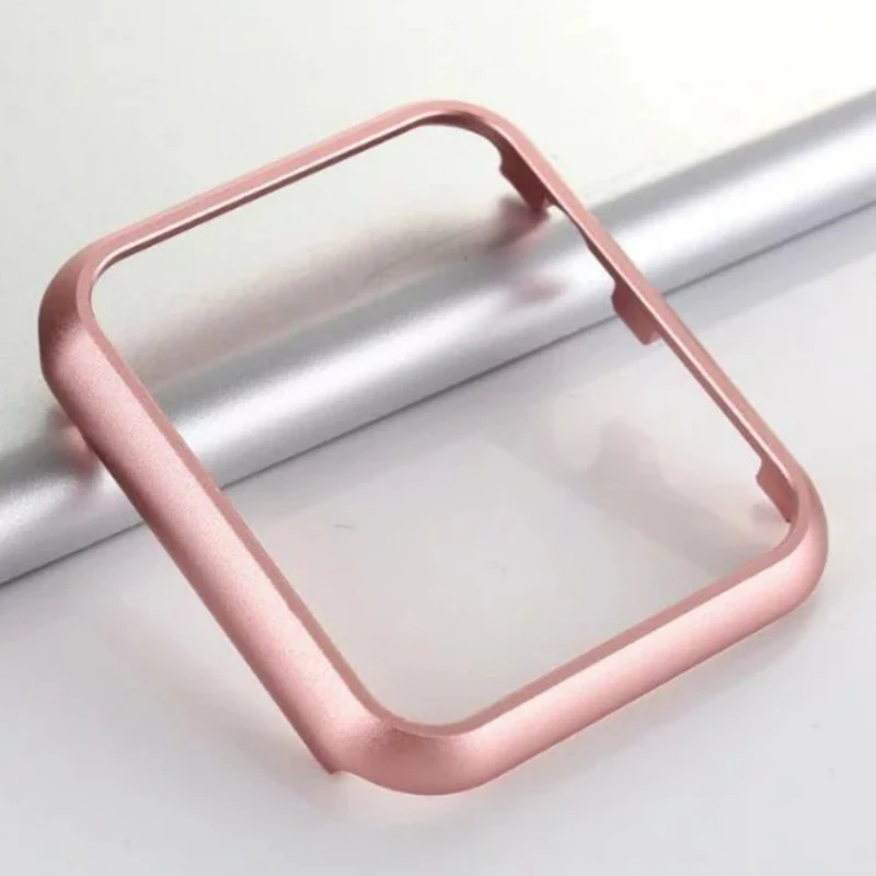 Чехол для Apple Watch 40 мм 44 Series 4 5 защитный бампер из металлического сплава с