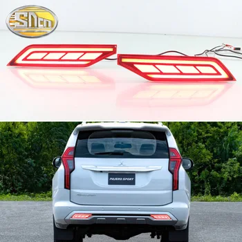 

For Mitsubishi Pajero Montero Sport 2019 2020 Multi-function Car LED Rear Fog Lamp Bumper Light Brake Light Reflector
