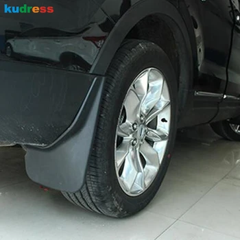 

Car Mudflaps Splash Guards For Ford Explorer 2016 2017 Car Mud Flaps Mudguards Fender Front & Rear Protector Accessories