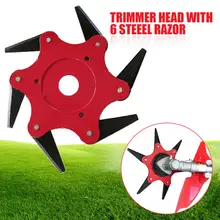 6 Blades Grass Trimmer Head Brush Cutter 65Mn Weed Brush Cutting Head Garden Power Tool Accessories for Lawn Mower 6 Blades Grass Trimmer Head Brush Cutter 65Mn Weed Brush Cutting Head Garden Power Tool Accessories for Lawn Mower