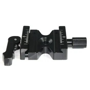 

Tripod Ball Head Dslr Camera Mount Adapter Adjustable Knob Clamp Double Lock Quick Release Clip Plate Clamp Arca Swiss Aluminum