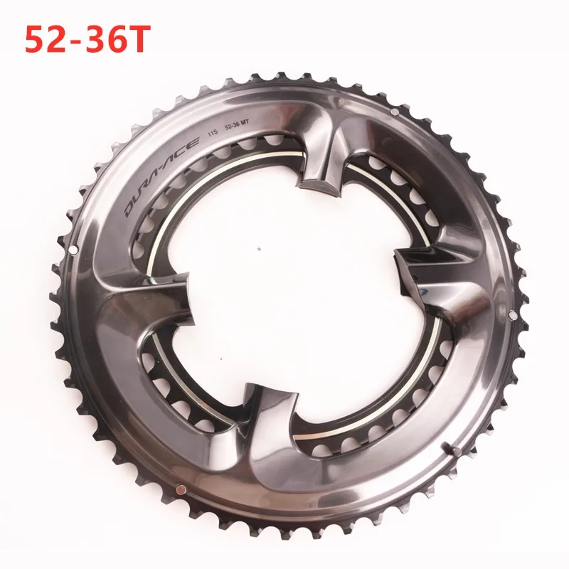 52-36T Shimano DURA ACE R9100 11 скоростей цепи 110bcd 50-34t 52-36t 53-39t для r9100 Шатуны Дорожный велосипед аксессуары - Цвет: 52-36T