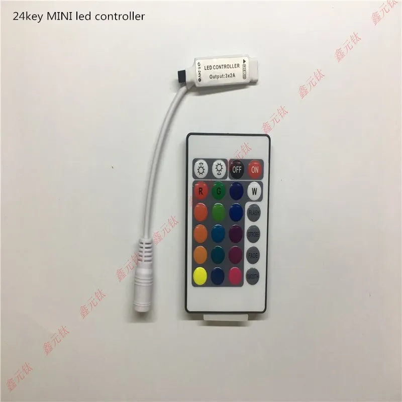 Светодиодный светильник RGB с 24key 44key и модулятором цветного управления DC12-24V