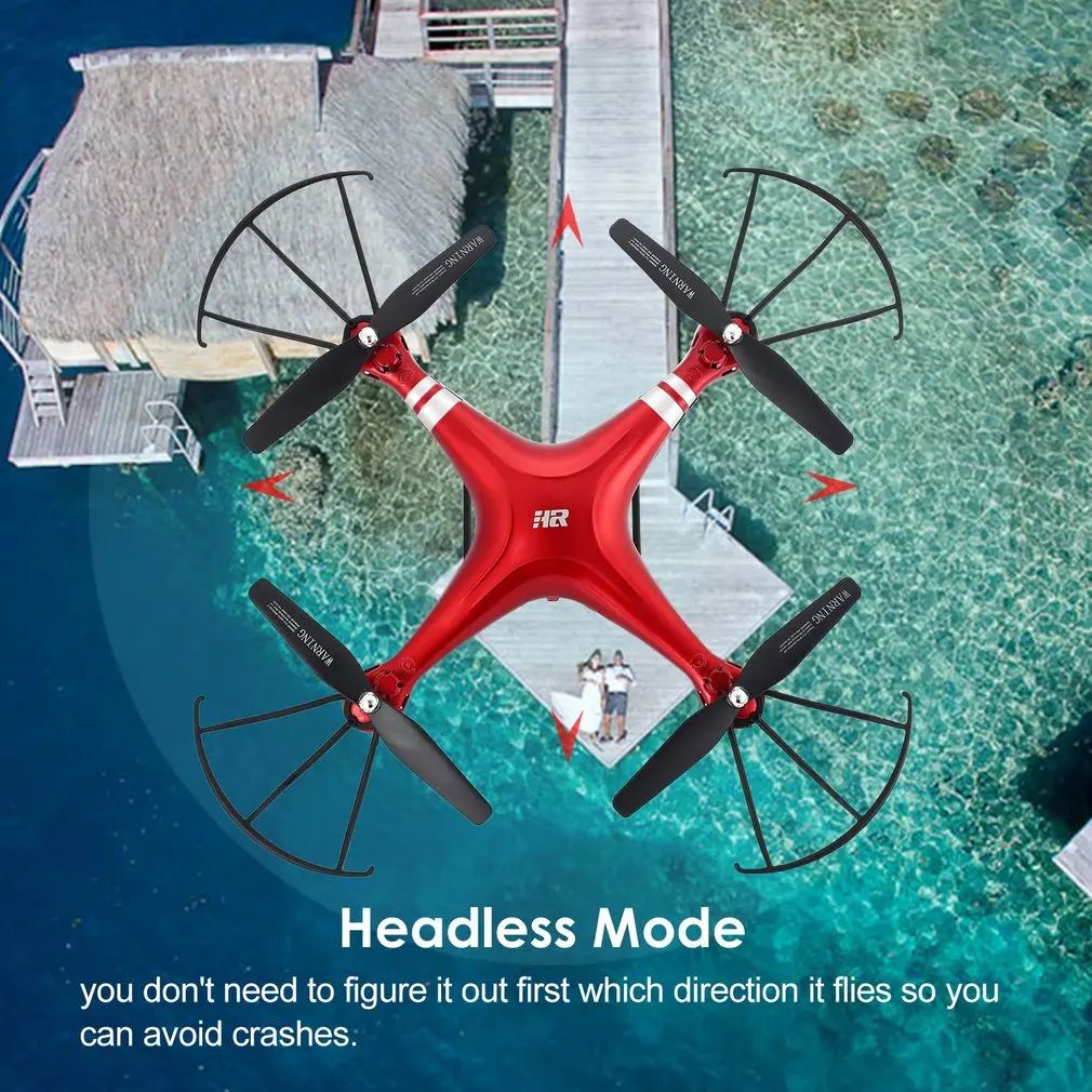 SH5HD 2,4G FPV Дрон Радиоуправляемый квадрокоптер с 720P регулируемой Wi-Fi камерой живое видео удерживающий высоту Безголовый режим возврат одной кнопкой