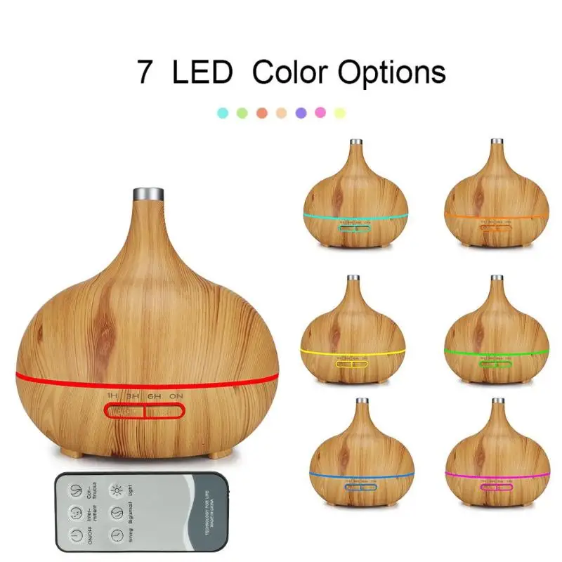 

400ml Remote Control Timing Ultrasonic Aroma Diffuser Home Air Humidifier