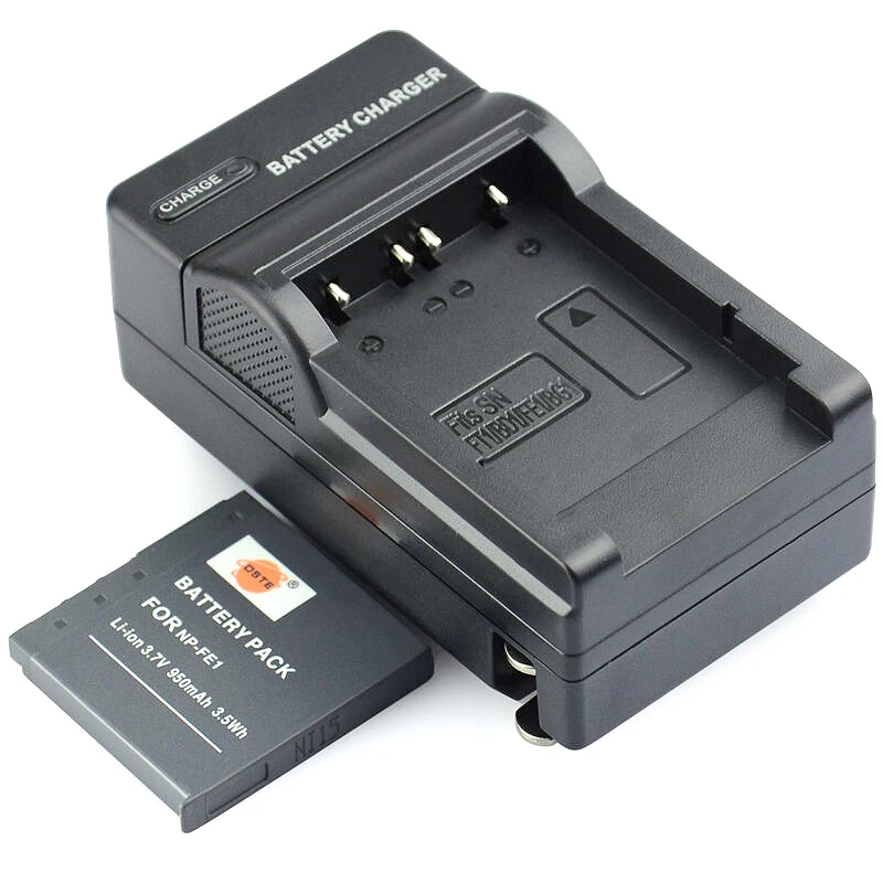 3 шт 950mAh 3,7 V NP-FE1 NPFE1 DSTE литий-ионная батарея камеры DSLR зарядное устройство Комплект для Sony Cyber-shot DSC-T7 DSC-T7/B DSC-T7/S