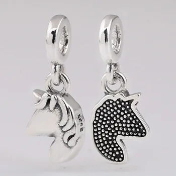 

Original Cute My Magical Unicorn Pendant Beads Fit 925 Sterling Silver Bead Charm Bracelet Bangle DIY Jewelry