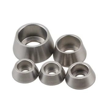 

2pcs M2 M2.5 M3 M3.5 M4 M5 M6 M8 M10 stainless steel tapered hexagonal washer cup head gasket hex screw washers