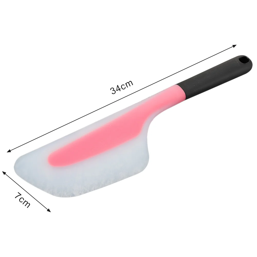  Silicone Spatula Butter Scraper Heat-Resistant Large Size Cake Cream Knife Batter Mixer Bakeware Ba
