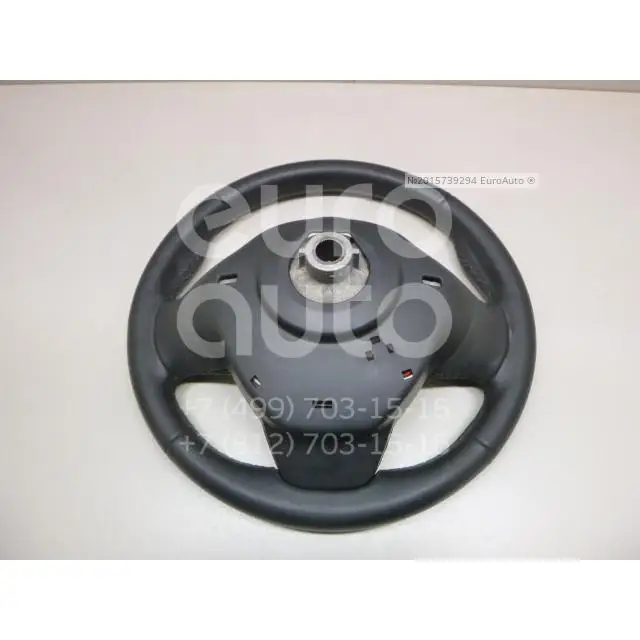Рулевое колесо для AIR BAG(без AIR BAG), состояние – Б/У,, для Renault Kaptur 484001814R КОЖА МУЛЬТИРУЛЬ 484001814R