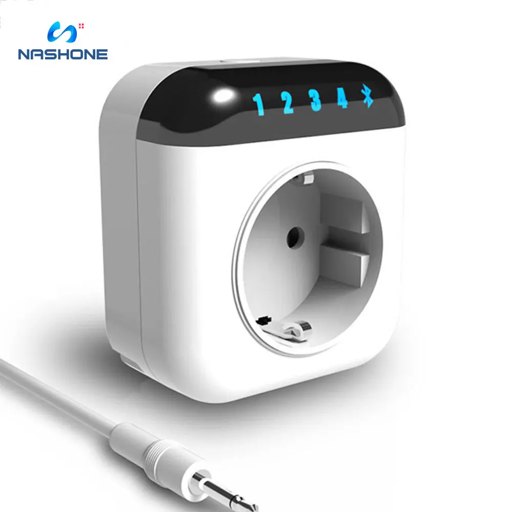 

Nashone Thermostat Temperature Controller Smart Socket 220v Thermostat,Timing,Countdown Bluetooth APP Control for IOS & Android