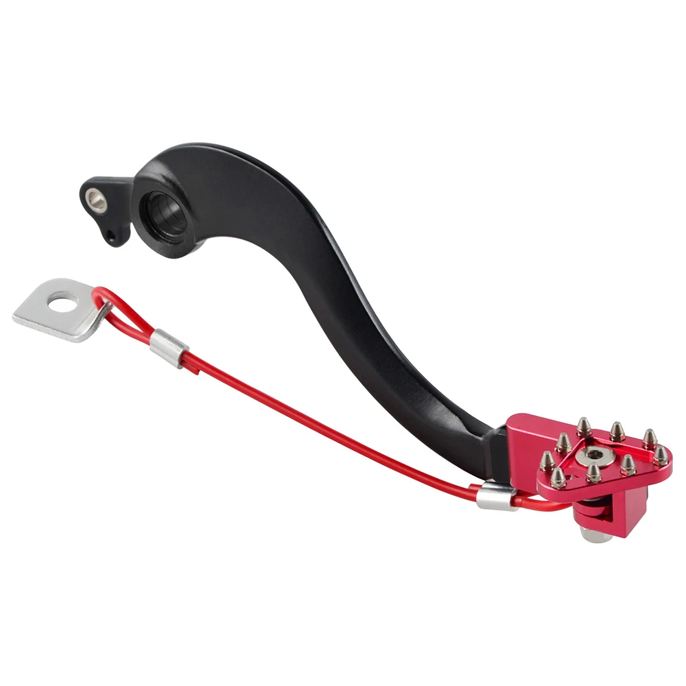 Motorcycle for Honda CRF250R 2010-2019 CRF450R 2005-2019 CRF450RX 2017-2019 CRF250RX 2019 CNC Rear Brake Foot Pedal Lever Red Motorcycle for Honda CRF250R 2010-2019 CRF450R 2005-2019 CRF450RX 2017-2019 CRF250RX 2019 CNC Rear Brake Foot Pedal Lever Red