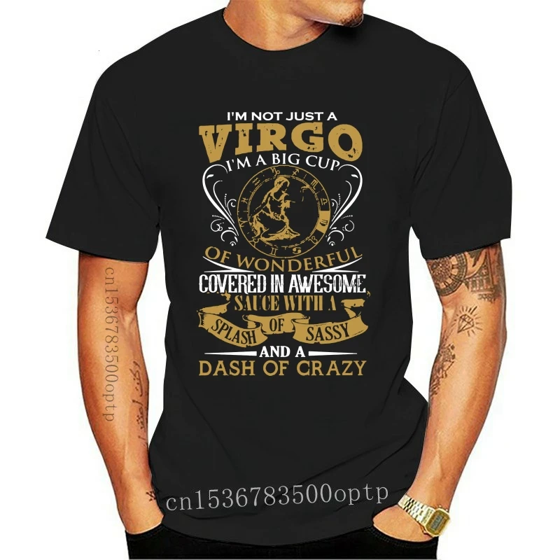 Мужская футболка с надписью I Am Virgo Was Born в августе и сентябре Размеры S 3Xl 2019 |