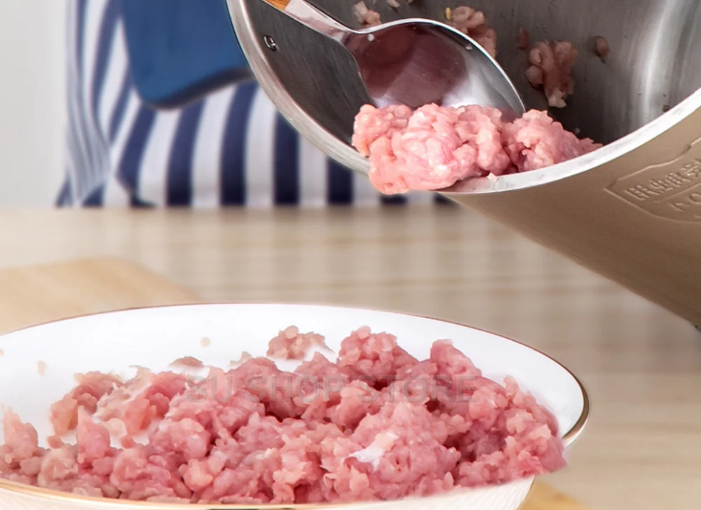 12л промышленная Мясорубка 1200 Вт высокомощный Мясорубка блендер домашний Электрический из нержавеющей стали перец чеснокодавилка