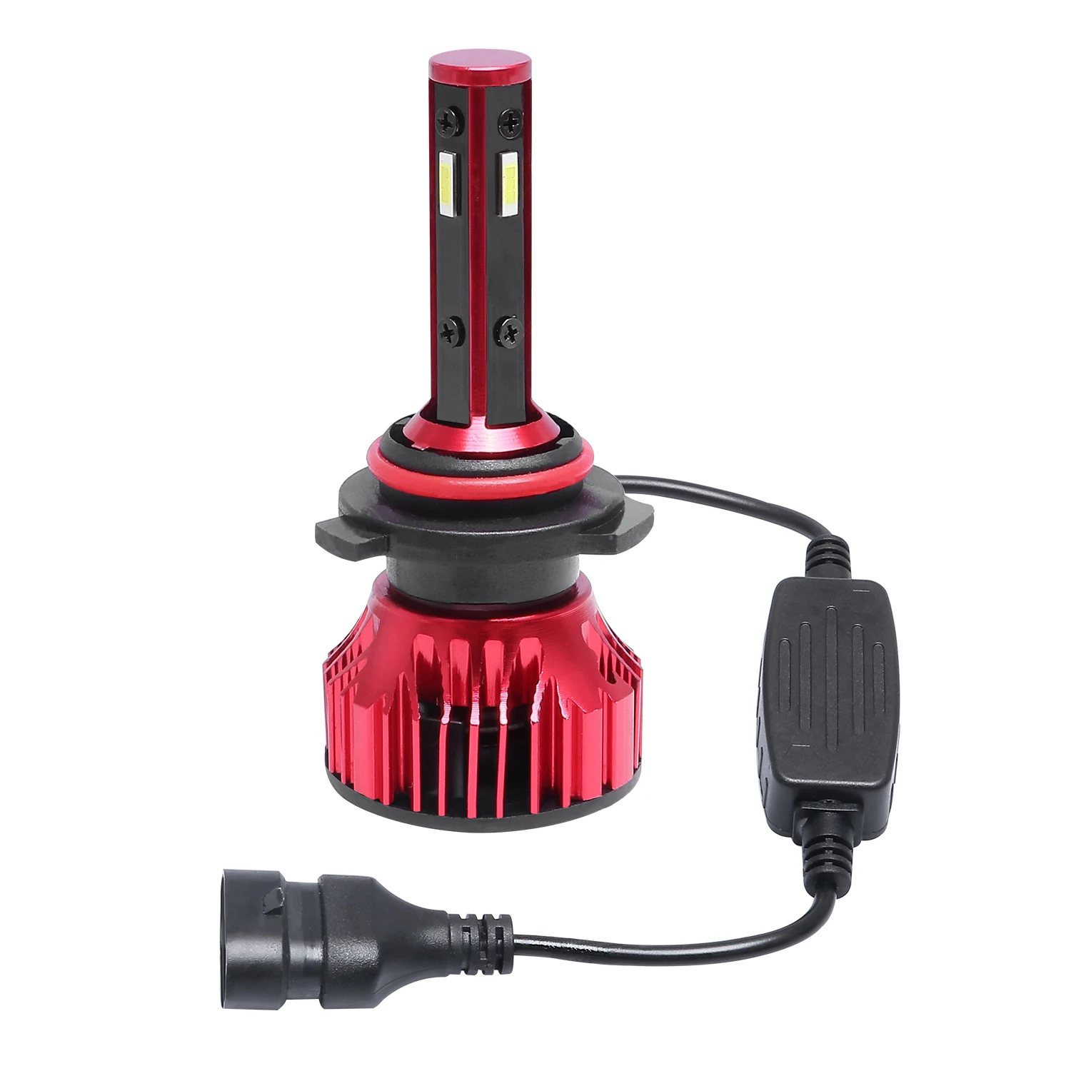 4-сторонняя 9005 светодиодный hHeadlight комплект 2000W 300000LM(Подол короче спереди и длиннее сзади) луч света 6500K* Источник света: CSP1860 принцип рассеивания тепла: вентилятор