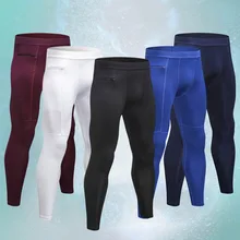 Брюки для мужчин быстросохнущие спортивные молнии карман Колготки Брюки Беговые Леггинсы для йоги Рашгард спортивные брюки для фитнес-зала
