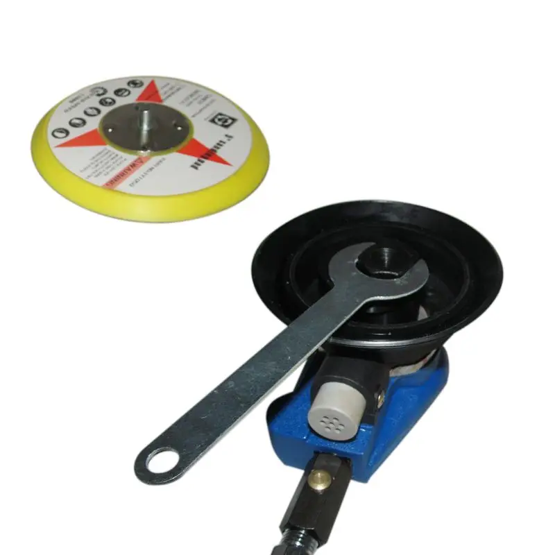 6 Inch 10000rpm Pneumatic Palm Random Orbital Sander Polisher Grinding Polishing new