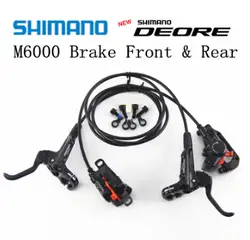 SHIMANO DEORE M6000 тормоз горные велосипеды гидраулик Дисковый Тормоз MTB BR BL-M6000 DEORE тормоз 900/1400/1500 левый и правый