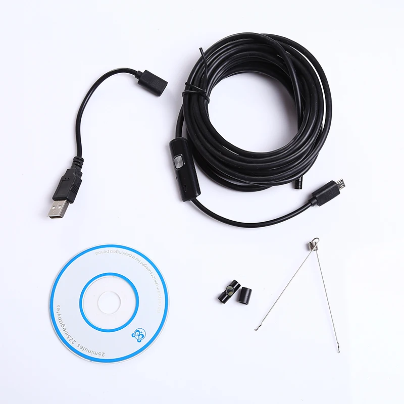 3.5m USB бороскоп, эндоскоп, камера 1,3 MP 1/1. 5/2/3,5 M для Android - Цвет: 3.5m