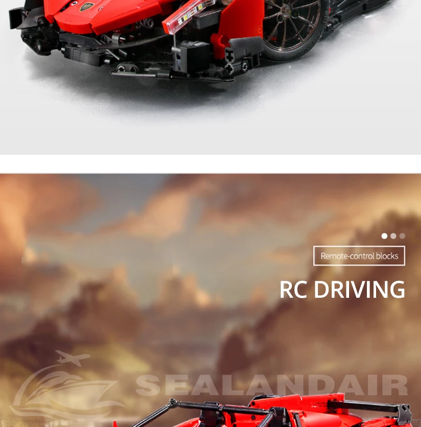 Строительные блоки MOC RC автомобиль приложение управление Мотор мощность функции Creator Technic кирпичи игрушки 13079 13085 XQ1001 C61006 23009