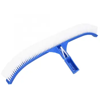 

18 Inch Swimming Pool Wall Bottom Cleaning Brush Swimming Pool Cleaning Tool Accessories Vacuum Head Brush Cleaner Bristles Pool
