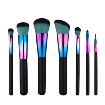 

Make up brushes set professional 7PCS Wooden Eye Shadow Blending Eyeshadow Brush Makeup Brush Cover Sets Tools J1231