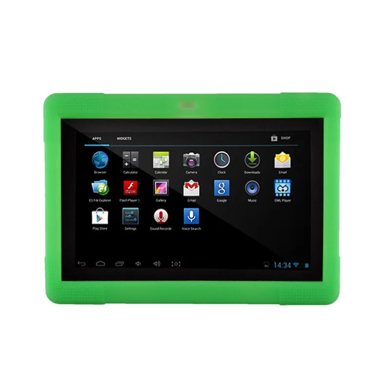 

10.1 inch Silicone Case Tablet Cover for Tab MTK8752 K107 S107 MTK6592 3G 4G Tablet OC-shipping
