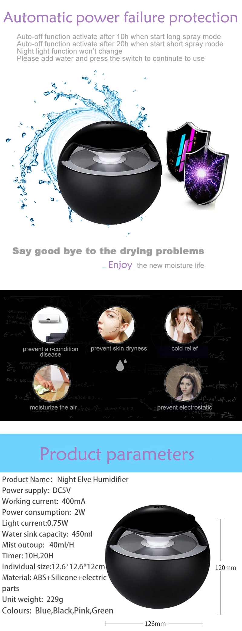 Ultrasonic humidifier4
