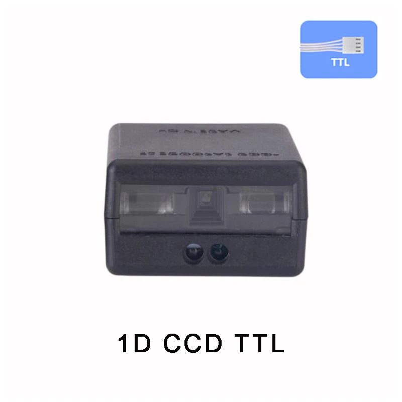 Сканер штрих-кода RS232 USB экран считыватель кодов 1D CCD 2D CMOS QR автоматический красный светильник сканеры штрих-кодов для POS системы Прямая поставка - Цвет: M3001DCCDTTL