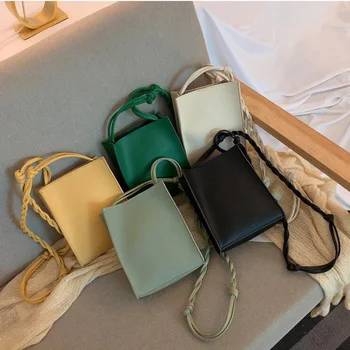 

2019 Fashion Women's Mini Bucket Bags Cute Female Single Shoulder Crossbody bag All-match Clutch Phone Purse Bag Clutch