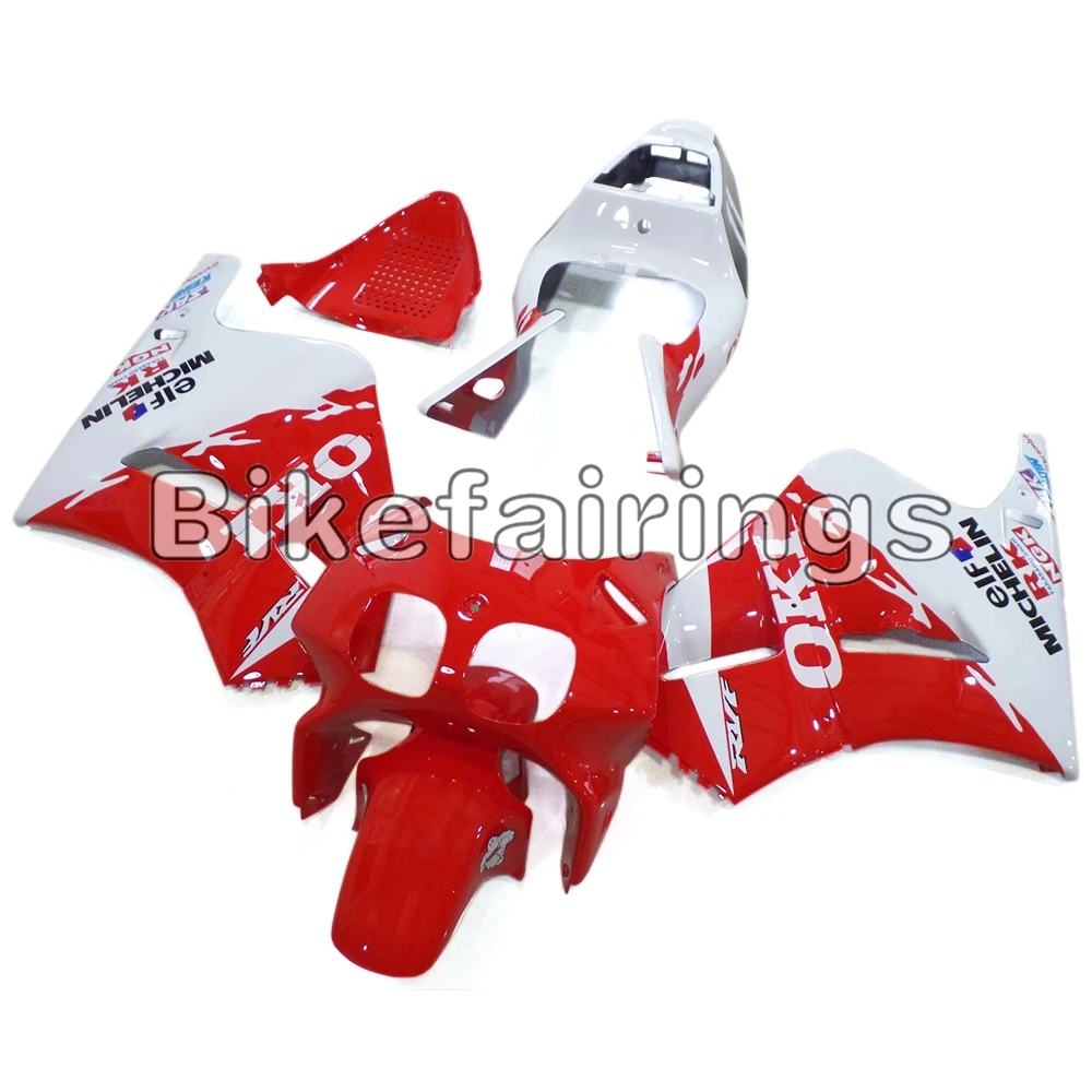 Для Honda VFR400R NC35 V4 1993 1994 1995 1996 1997 1998 Пластик кузов комплект корпусов красно-белые