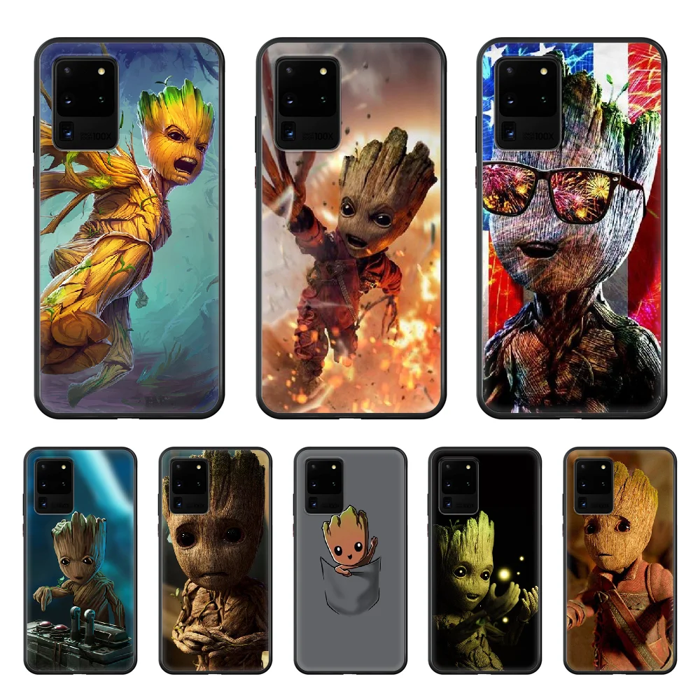 Чехол для телефона Marvel стражи корпус корпуса SamSung Galaxy S 5 6 7 8 9 10 20 Edge Plus E Lite