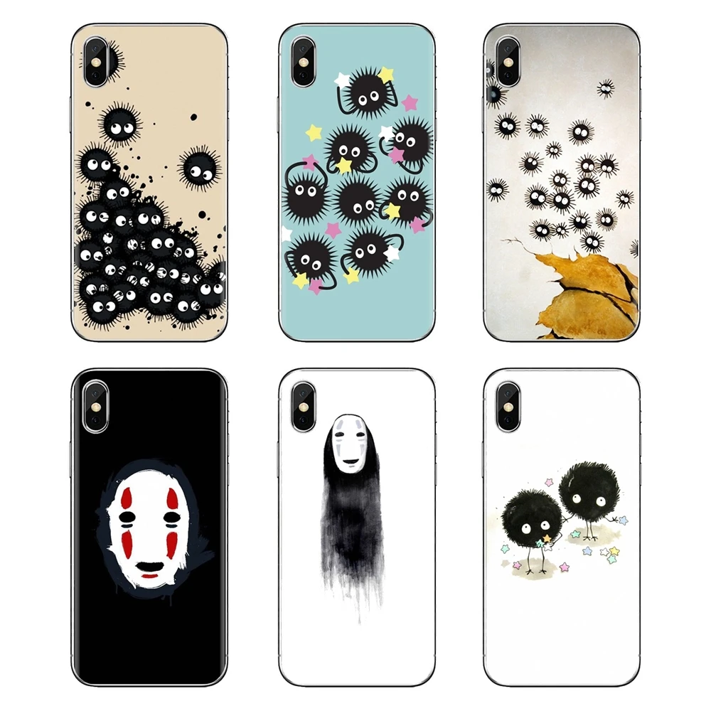 For Huawei P Smart Y6 P8 P9 P10 Plus Nova P20 Lite Pro Mini 2017 SLA-L02 SLA-L22 2i TPU Bag Case Hot Sale soot sprites &amp no face |