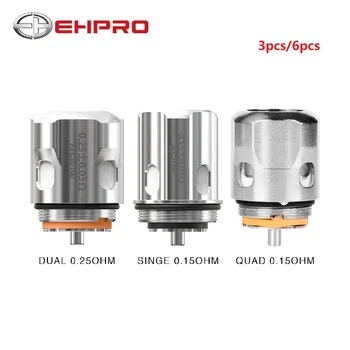 

3pcs 6pcs Ehpro Raptor Replacement Mesh Coil 0.15ohm/0.2ohm E-cig Coil Head Sea Grass Material for Ehpro Raptor Tank