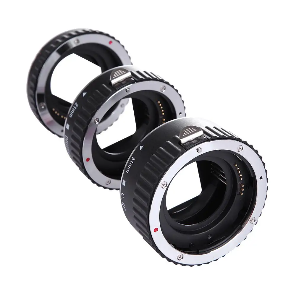Yiwa Автофокус AF удлинитель набор для Canon SLR камера EF-S объектив пластиковая трубка металлический байонет