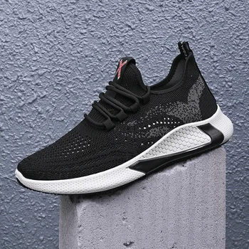 

2020 Fashion Men Sneakers Vulcanize casual Shoes Outdoor Running non-slip soft bottom Comfortable Sneaker jogging for Men Shoes