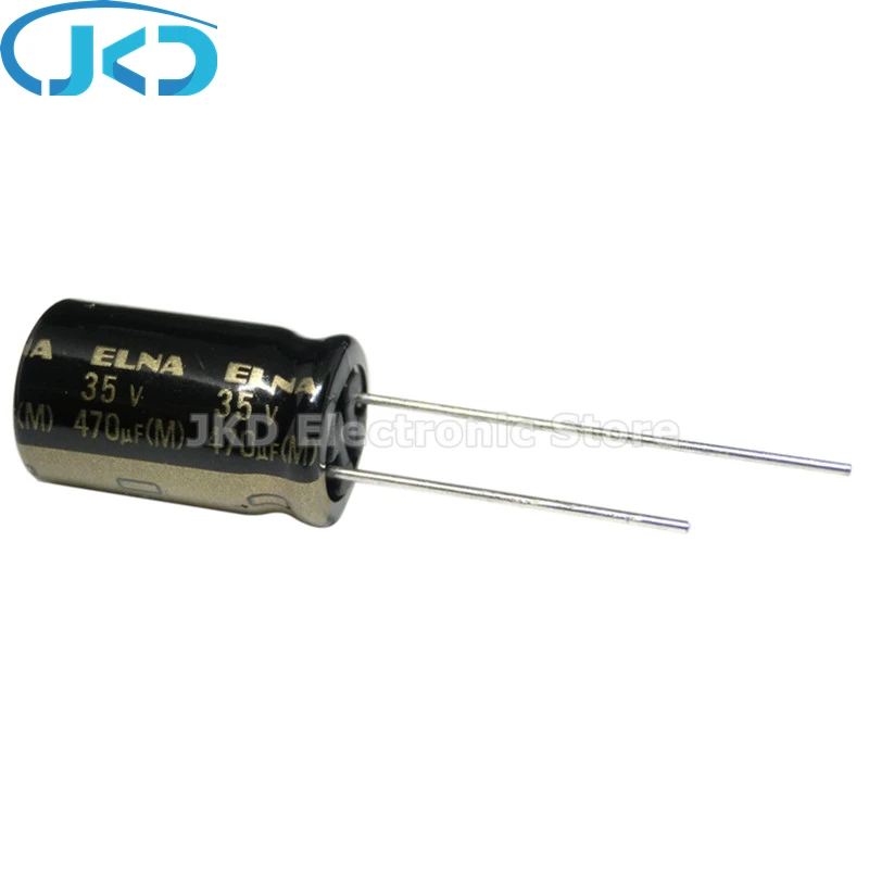 

10PCS NEW ELNA RA3 35V470UF 10X16MM Audio Electrolytic Capacitor 470uF35V 85℃ RA3 Series 470uF 35V 100% ORIGINAL 10*16