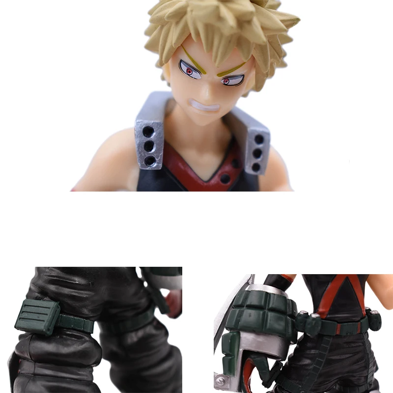 17-20 cm Anime Figure My Hero Academia PVC Smack Izuku Midoriya Shouto Todoroki Katsuki Boku Amazing Heros Toys Dolls Gift