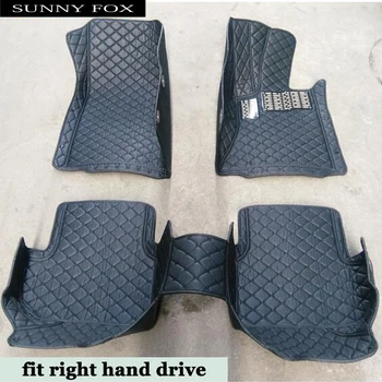 

Right hand drive/RHD for Nissan Qashgai Rouge X-trail Murano Altima Sentra 5D car-styling car carpet rugs floor liners