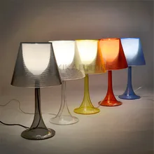 Современная прозрачная настольная лампа, разноцветный настольный светильник для гостиной, спальни, Настольный светильник, Настольный светильник, светильник для чтения, прикроватный светильник