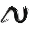 45cm Pu Leather Sex Spanking Tassel Whip Slap Body Strap Beat Lash Flog Tool Fetish Adult Slave Sm Game Toy For Couple Men Women 1