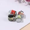 1/4pcs Different Label Dollhouse Miniature Can Fruit Jam Can Toy Doll Food Kitchen Living Room Accessories Kids Pretend Play Toy ► Photo 2/6