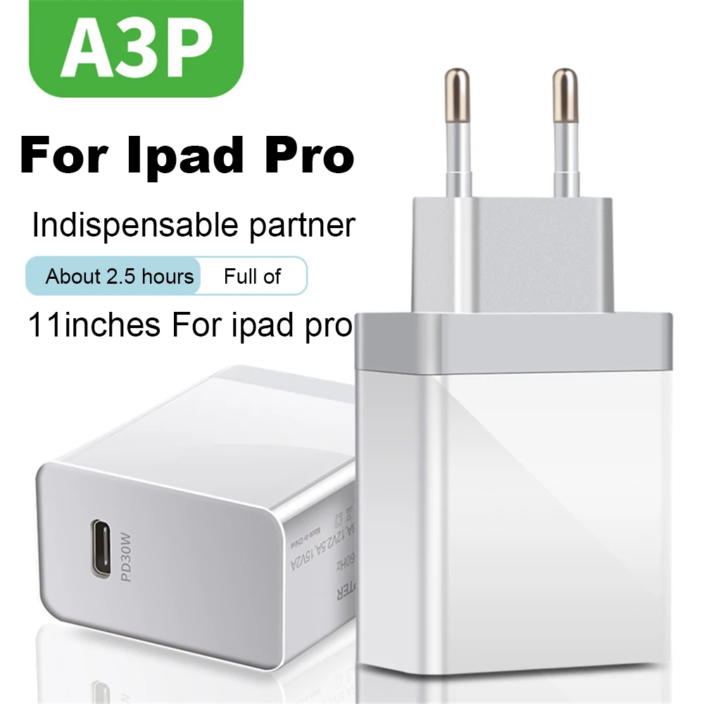 PD 30 Вт USB зарядное устройство протокол быстрой зарядки Модель A3PUSB Быстрая зарядка